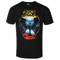 tričko pánské RUSH - OWL STAR - BLACK - PLASTIC HEAD - MTRAF10310024