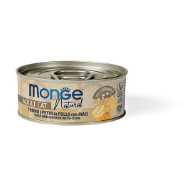 MONGE NATURAL kuře s kukuřicí 80g