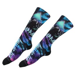 ponožky DEF LEPPARD - HYSTERIA TIE DYE - BLACK - PERRI´S SOCKS - DLC302-001