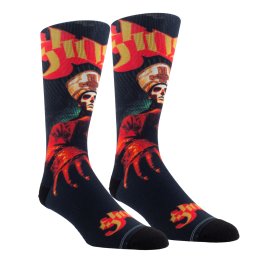 ponožky GHOST - PAPA EMERITUS - RED/GOLD - PERRI´S SOCKS - GHD304-001-O-M