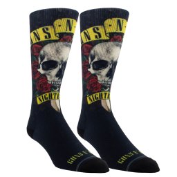 ponožky Guns N' Roses - NIGHT TRAIN - BLACK - PERRI´S SOCKS - GRB301-001-O-M