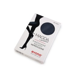 Dámské punčocháče barevné Magda 40 den, barva 4 (176/116) modrá tmavá