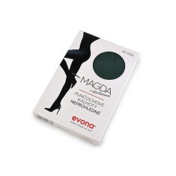 Dámské punčocháče barevné Magda 40 den, barva 5 (176/116) zelená tmavá
