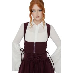 korzet dámský KILLSTAR - Violet's Ballad - Mauve - KSRA013876