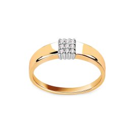 Briliantový prsten z kolekce Minimalistic 0.050 ct BSBR107