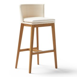 Point designové zahradní barové židle Arc Bar Stool