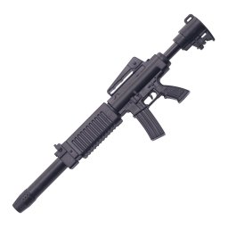 CALIBER GOURMET propiska/kuličkové pero M16 puška ČERNÁ