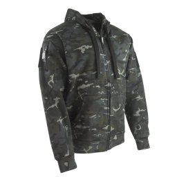 Mikina s kapucí SPEC-OPS maskování BTP BLACK vel. L