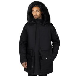 bunda pánská zimní KILLSTAR - Lost Nostalgia Parka - Black - KSRA013408