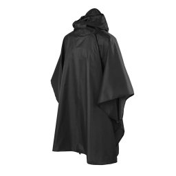 Helikon-Tex pončo LIGHTWEIGHT ČERNÉ