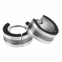 náušnice ETNOX - Black Stripes - SO120M