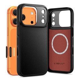Pouzdro Tech-Protect Kevlar Aramid CC MagSafe iPhone 17 Pro Max černé
