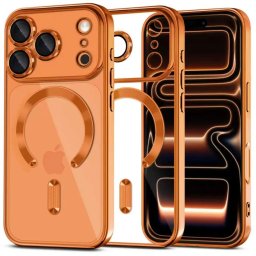 Pouzdro Tech-Protect MagFlex MagSafe iPhone 17 Pro Max - Kosmicky oranžová