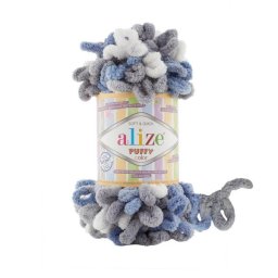 Příze Alize Puffy Color, 100 g - 6075