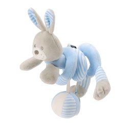 Hračka na postýlku Spirála Baby Mix králík modrý