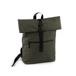 Batoh rolovací voděodolný 36x37 cm, barva 11 zelená khaki