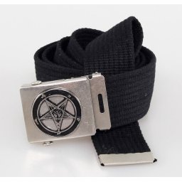 pásek PENTAGRAM - Black - BM004