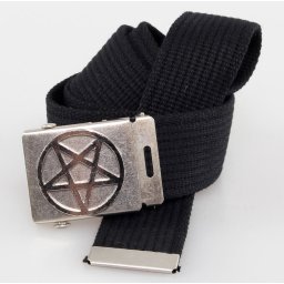 pásek PENTAGRAM - Black - BM007