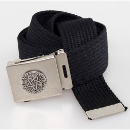 pásek PENTAGRAM - Black - BM008