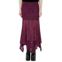 sukně dámská KILLSTAR - Belladonna - Plum - KSRA013919
