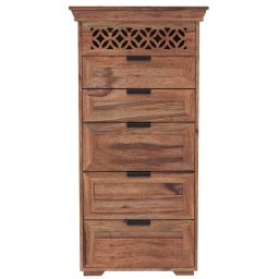 indickynabytek.cz - Komoda Mira 60x120x45 z indického masivu palisandr / sheesham