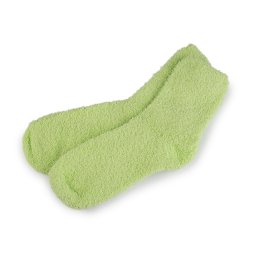 Dámské / dívčí froté ponožky, barva 11 zelená past.sv.