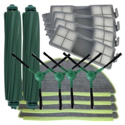 14ks Kartáče, mopy a HEPA filtry pro iRobot Roomba 205 Combo DustCompactor sada