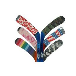 Páska na hokejku North American decorative cloth stick tape 24mm x 18m SKULL