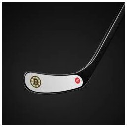 Páska na hokejku Rezztek Doublepack NHL (2páry) bílá Senior (dospělá) BOSTON BRUINS