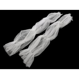 Elegantní tylové rukávy délka 70 cm, barva 1 Off White