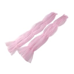 Elegantní tylové rukávy délka 70 cm, barva 2 růžová sv.
