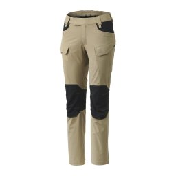 Kalhoty dámské OUTDOOR TACTICAL® softshell KHAKI/ČERNĚ vel. S-R