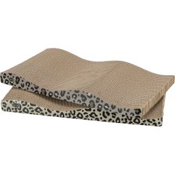 Škrabací karton Leo 44x25 cm - dvojité škrabadlo pro kočky
