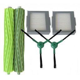 6ks Kartáče, kartáčky a HEPA filtry pro iRobot Roomba Max 705 Vac/504 Plus Vac sada