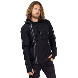 bunda pánská CHEMICAL BLACK - DRAVEN - BLACK - J-DRAVENM-B