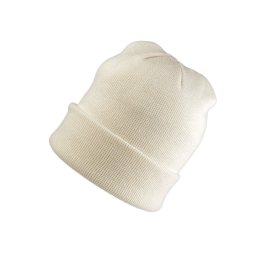 Zimní čepice unisex, barva 1 krémová světlá