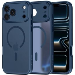 Pouzdro Tech-Protect BasicMag MagSafe iPhone 17 Pro Max - temně modrá
