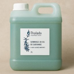 Thalado, Gelový peeling s mořskou solí a řasami, 2 l