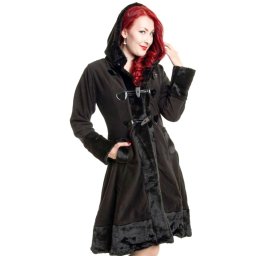 kabát dámský POIZEN INDUSTRIES - MINX - BLACK - J-MINX-B