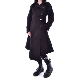 kabát dámský POIZEN INDUSTRIES - AUSTRA - BLACK - J-AUSTRA-B
