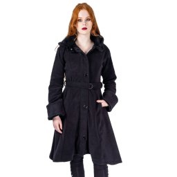 kabát dámský POIZEN INDUSTRIES - DUSK - BLACK - J-DUSK-B