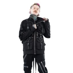 bunda pánská CHEMICAL BLACK - COLTRANE - BLACK - J-CTRNEM-B