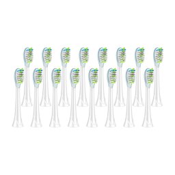 KOMA NK17 - Sada 16ks náhradních hlavic kompatibilních s kartáčky Philips Sonicare Plaque Defense HX9044