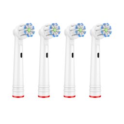 KOMA NK16 - Náhradní hlavice kompatibilní s kartáčky Braun Oral-B Sensi Ultrathin, 4ks