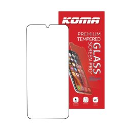 KOMA Tvrzené sklo Full Cover pro Samsung S21, zaoblení 3D, tvrdost 9H