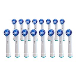 KOMA Sada 16 ks náhradních certifikovaných hlavic NK08 ke kartáčkům Braun Oral-B PRECISION CLEAN