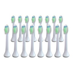 KOMA Sada 16 ks náhradních certifikovaných hlavic NK05 ke kartáčkům Philips Sonicare OPTIMAL WHITE HX6064
