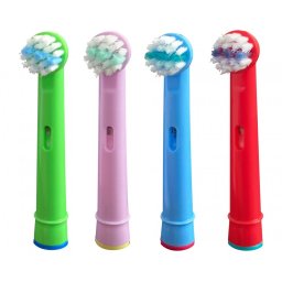 KOMA Certifikované náhradní hlavice NK06 ke kartáčkům Braun Oral-B KIDS, 4ks