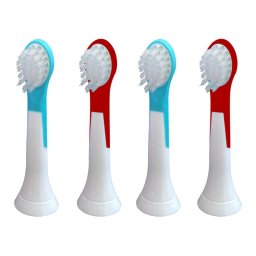KOMA Certifikované náhradní hlavice NK03 ke kartáčkům Philips Sonicare FOR KIDS HX6034, 4ks
