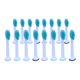 KOMA Sada 16 ks náhradních certifikovaných hlavic NK02 ke kartáčkům Philips Sonicare Pro Results HX6014